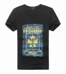 dsquared2 t-shirt hommes pas cher populaire nouvelle slim stretch 6757 noir